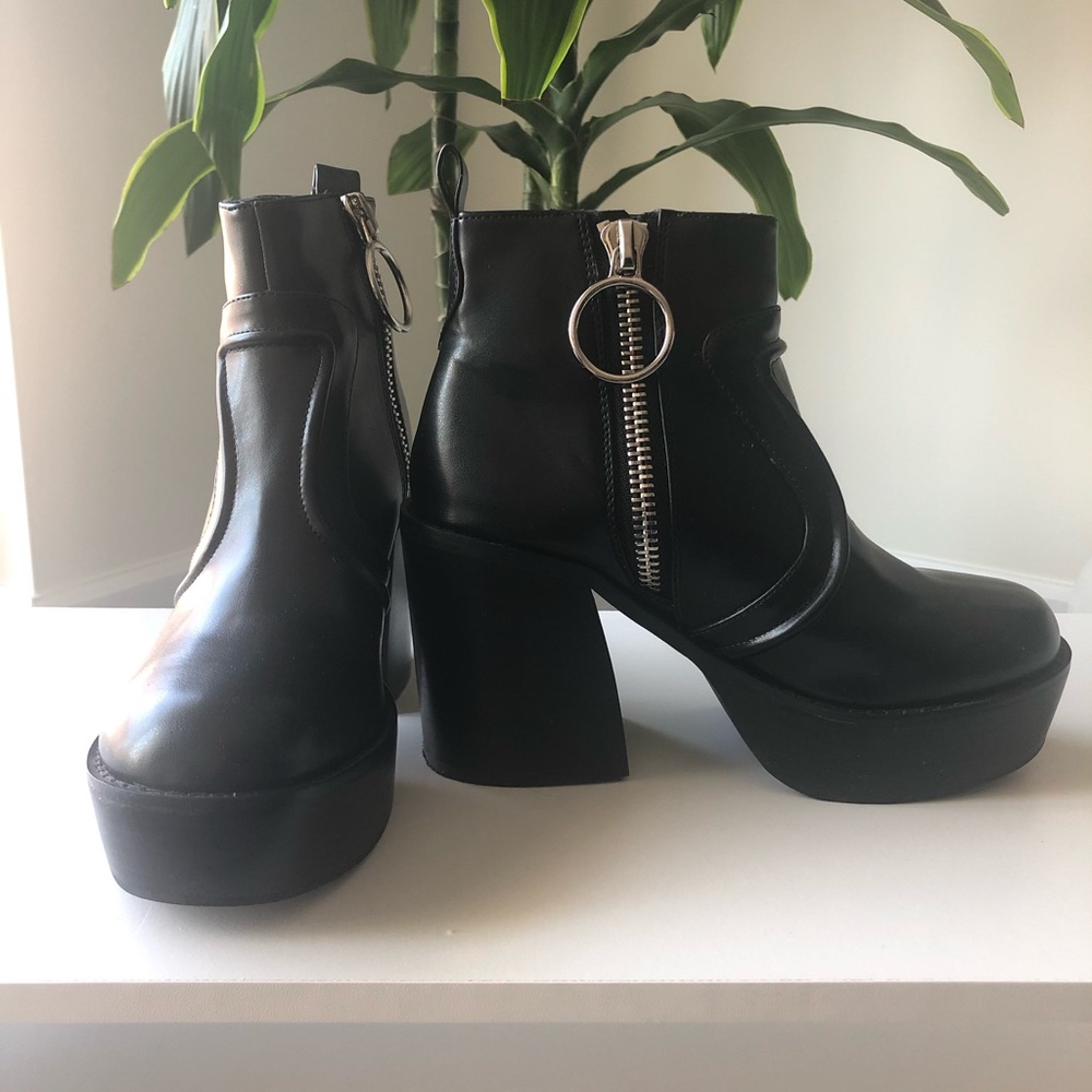 Dolls Kill Platform Coven Boots